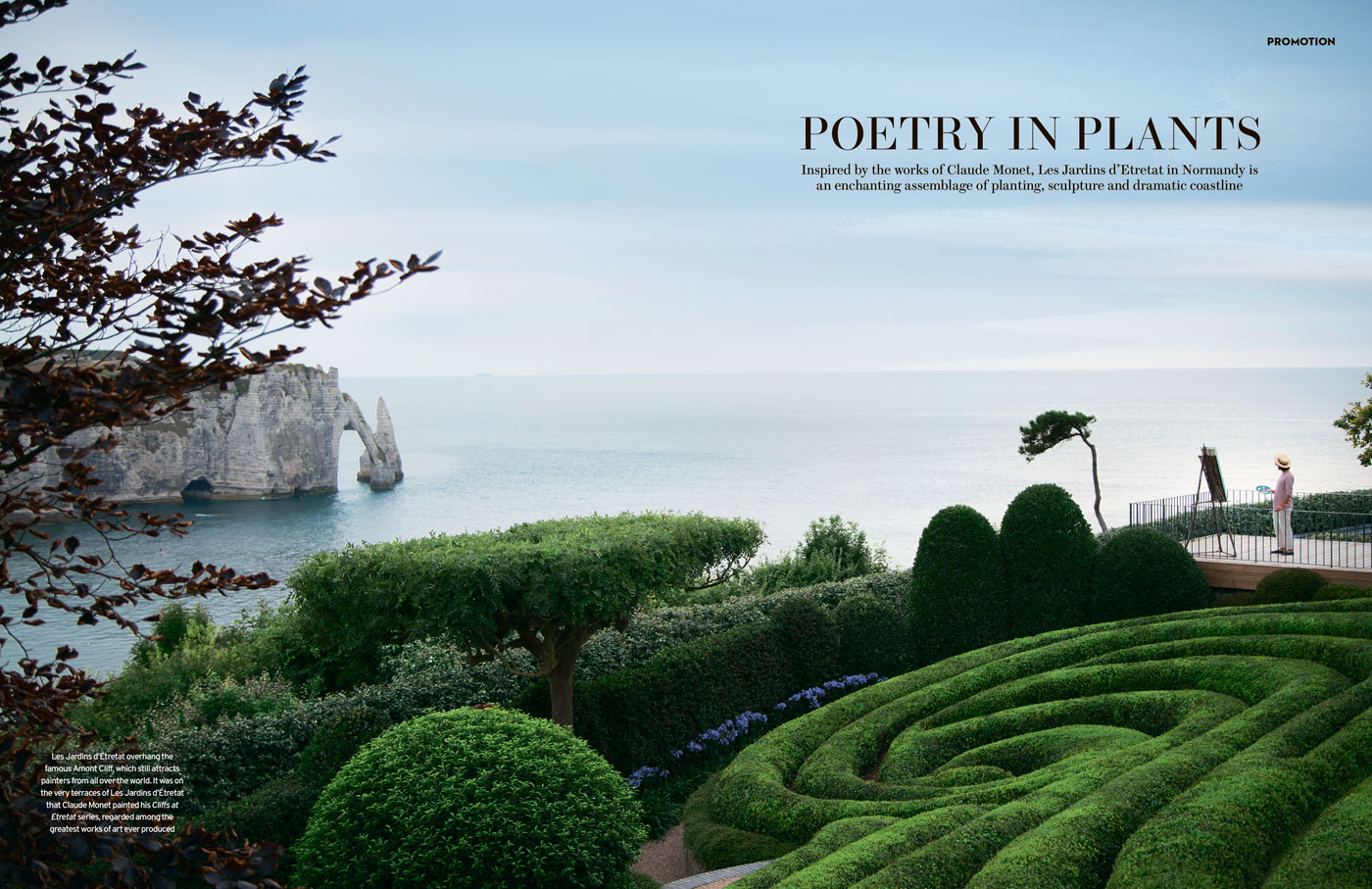 Les Jardins d’Etretat in Normandy